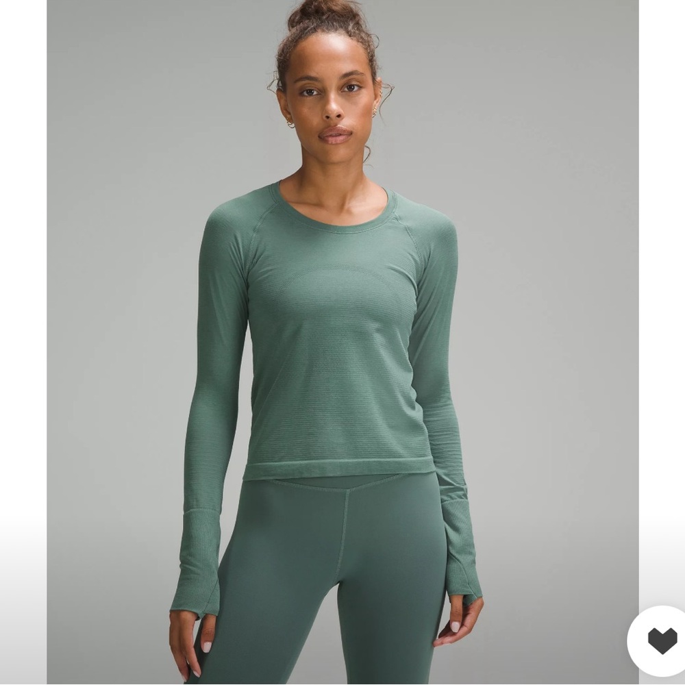 Lululemon swiftly long sleeve 2.0 waist length